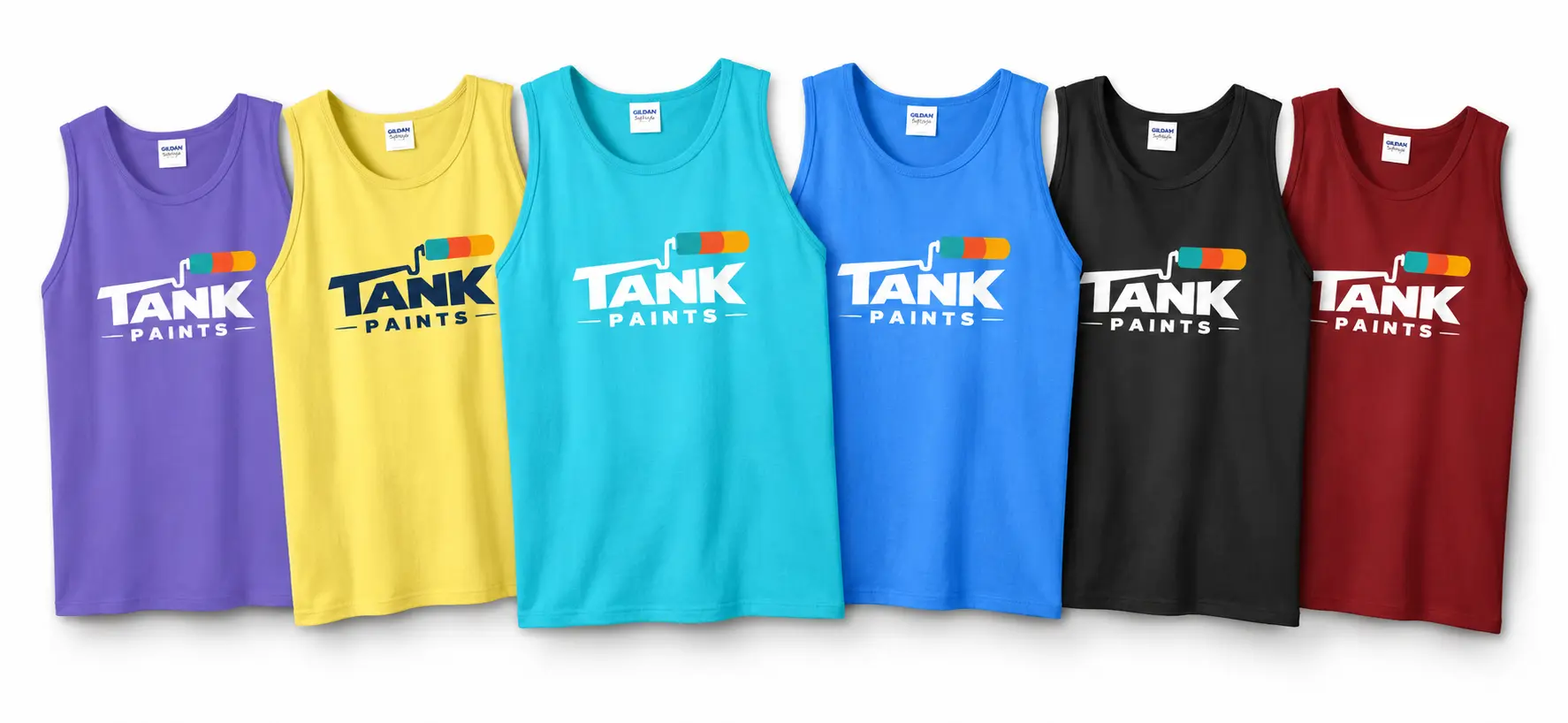 Tank Paints tank tops